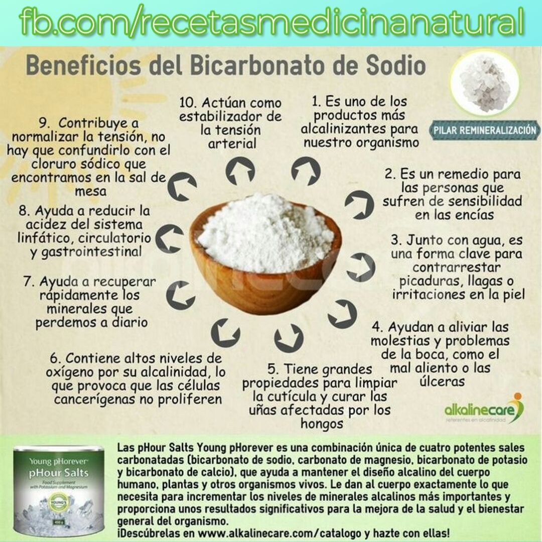 Beneficios del Bicarbonato de Sodio: Remedios Naturales para la Salud