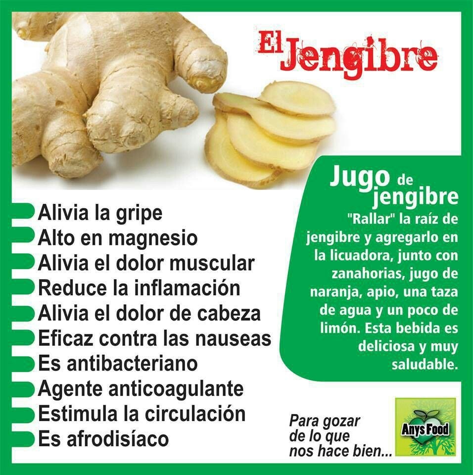 Remedio Natural de Jugo de Jengibre para Aliviar la Gripe y Dolores Musculares