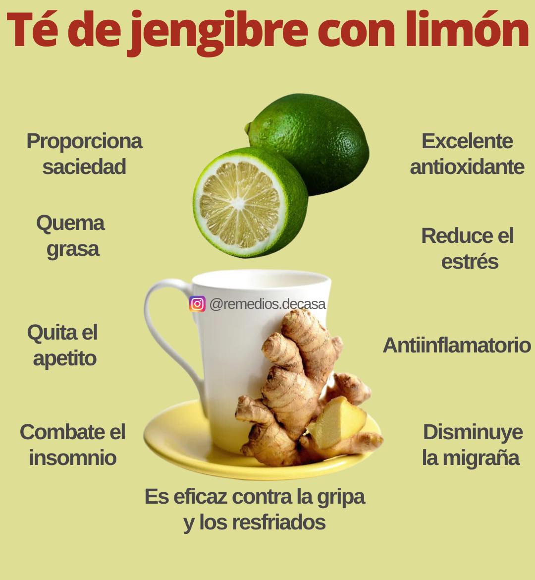 Beneficios del Jengibre con Limon: Remedio Natural para la Salud