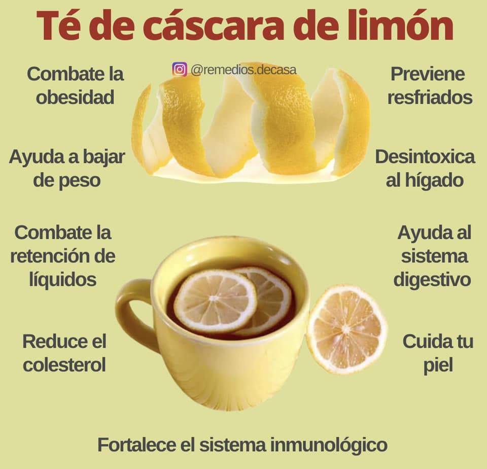 Beneficios de la Cascara de Limon para la Salud