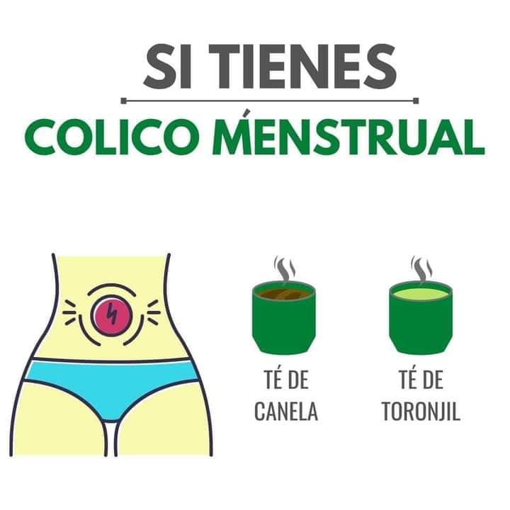 Remedio natural para aliviar el colico menstrual con canela y toronjil