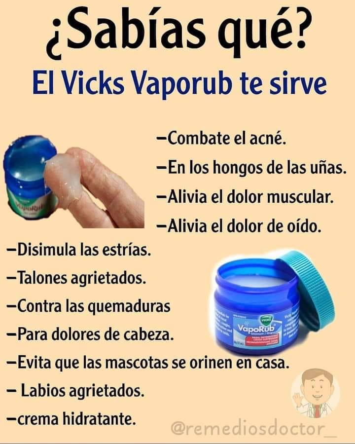 Beneficios y usos sorprendentes del Vicks Vaporub: Remedios naturales para multiples dolencias