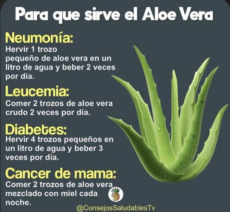 Remedios naturales con Aloe Vera para tratar diversas enfermedades