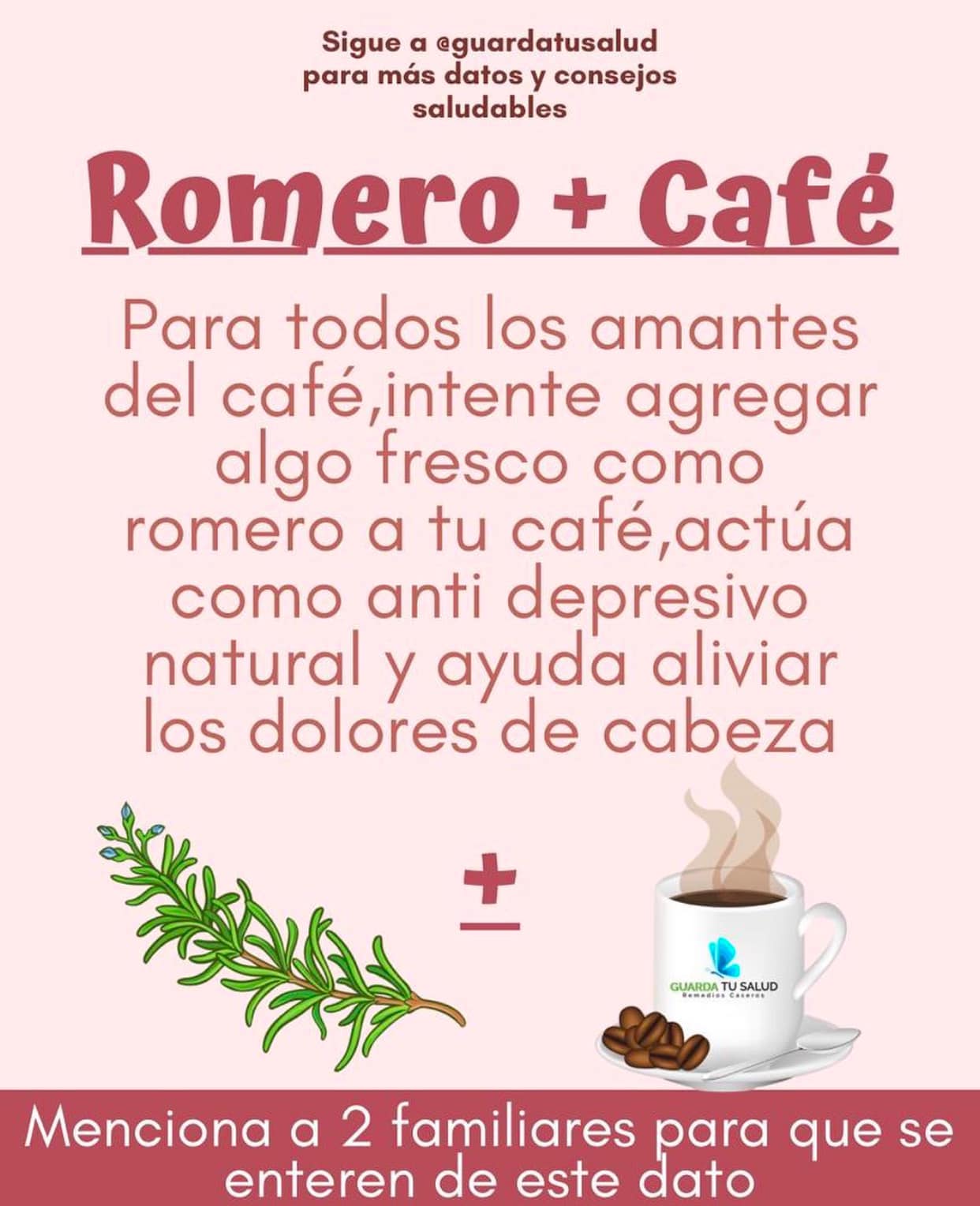 Romero y Cafe: El Remedio Natural para Combatir la Depresion y los Dolores de Cabeza