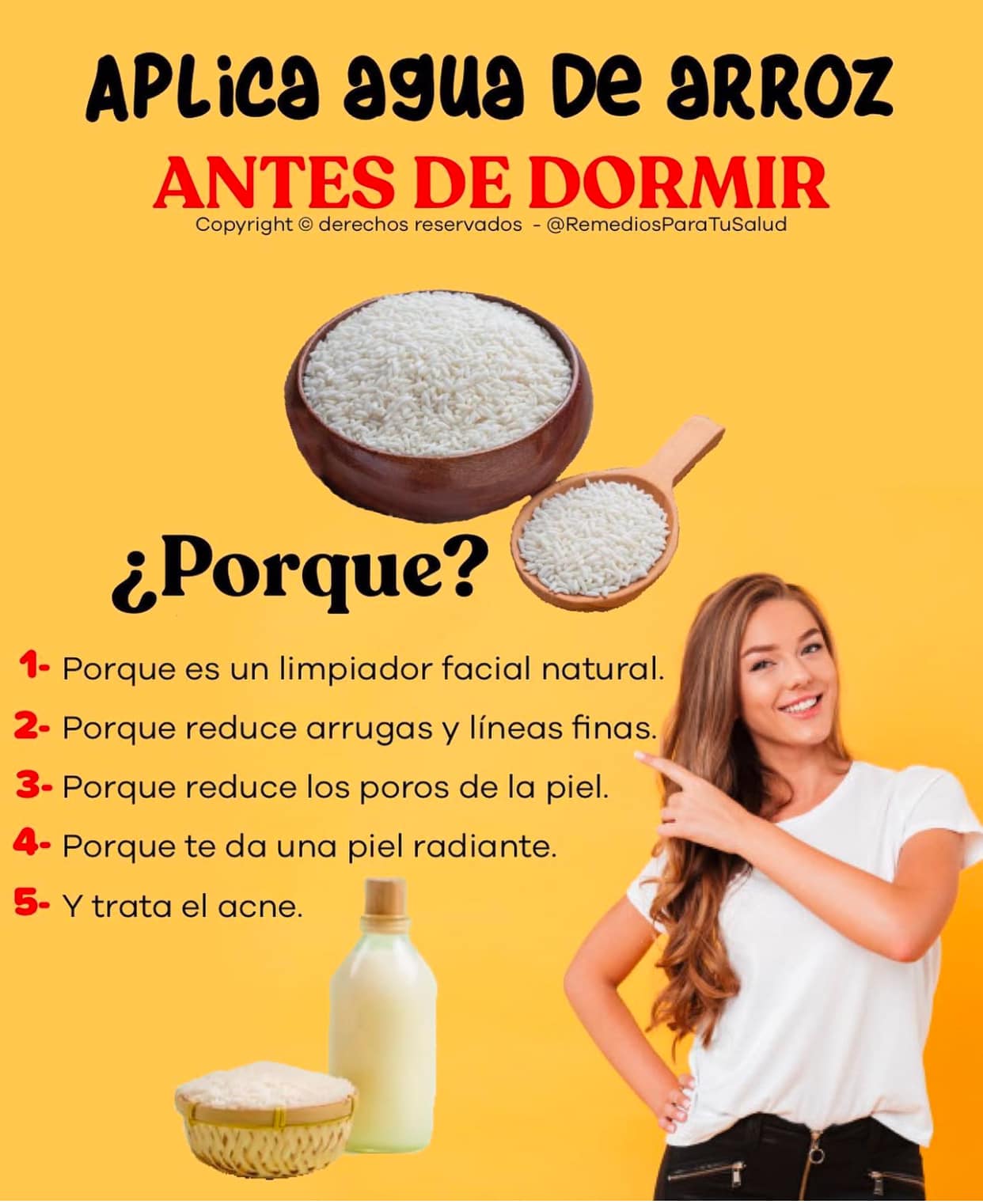 El poder del arroz: un limpiador facial natural para una piel radiante