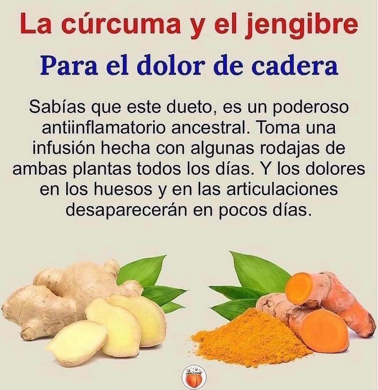 Remedio Natural para el Dolor de Cadera: Curate con Curcuma y Jengibre