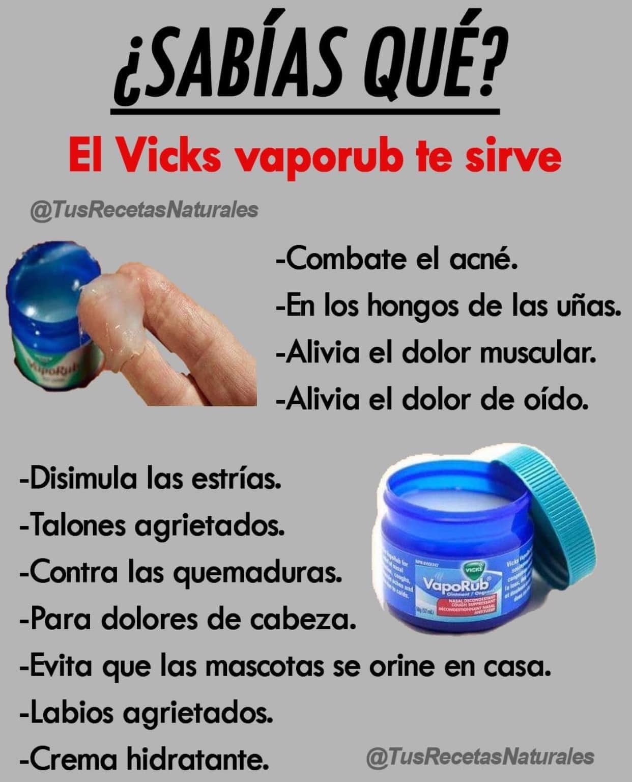 Vicks Vaporub: Un Remedio Natural Versatil